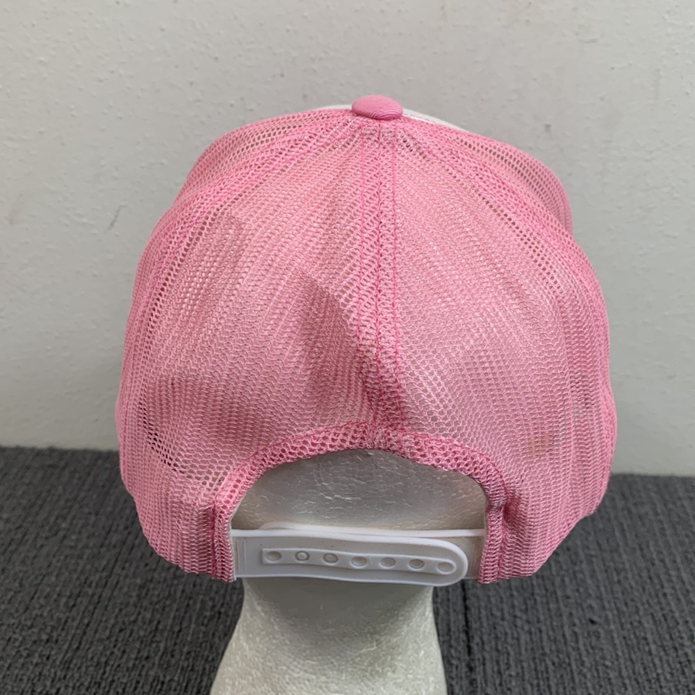 The Classics Yupoong Trucker Hat Womens Adjustable Kelsey Spray Painted Snapback - Picture 8 of 16
